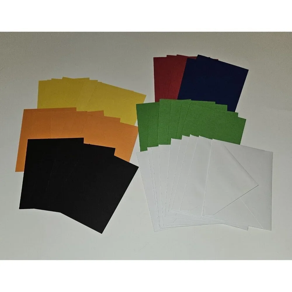 Cricut Joy Insert Cards Envelopes Lot 8 Pkgs Fingerpaint Romantic Sensei READ